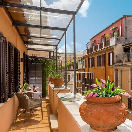 Lovely Spanish Steps With Balcony Appartement Rome