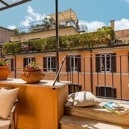 Lovely Spanish Steps With Balcony