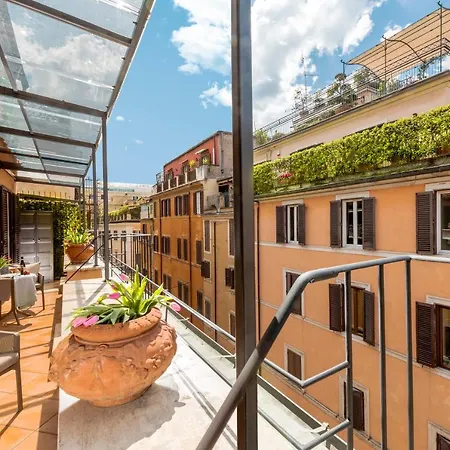 Lovely Spanish Steps With Balcony
